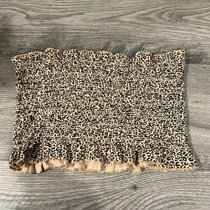 Cheetah Print Tube Top